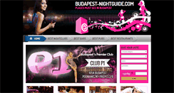 Desktop Screenshot of budapest-nightguide.com